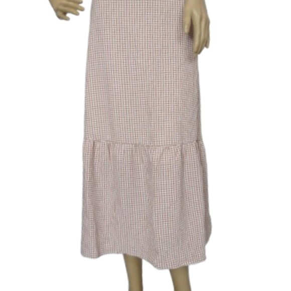 London Times Plaid Maxi Dress - Picture 3 of 7